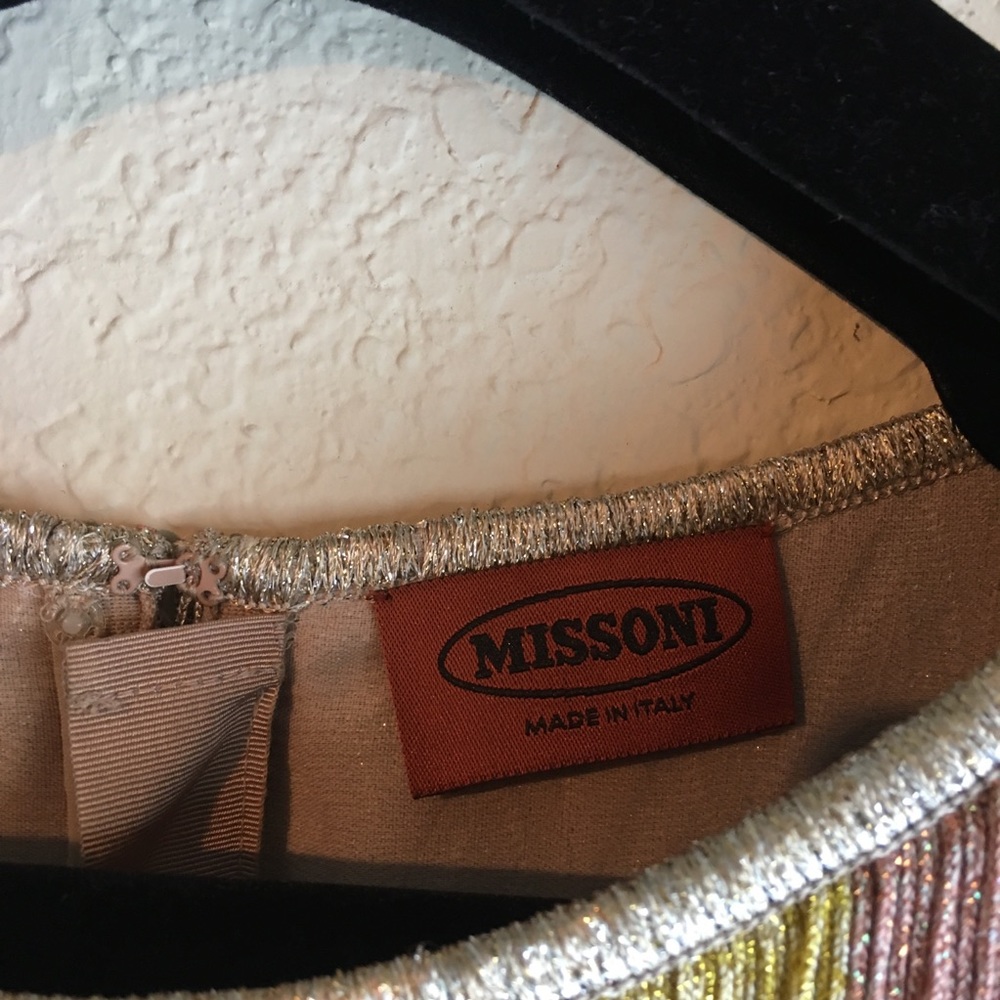 Missoni metallic layered fringe dress - Picture 4 of 6
